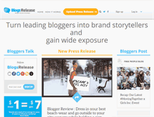 Tablet Screenshot of blogsrelease.com